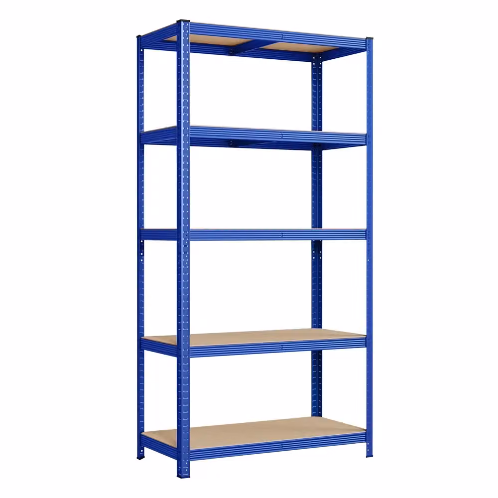 Scaffalatura in Acciaio per Utensili Strumenti in Garage Magazzino, Blu / 1