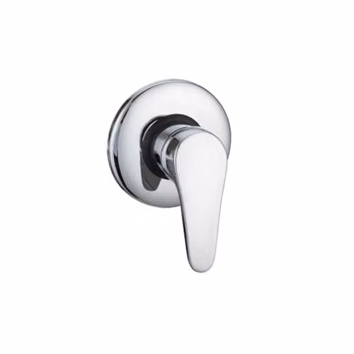 Rubinetto Miscelatore Doccia da Incasso Cromato Diametro 40 mm