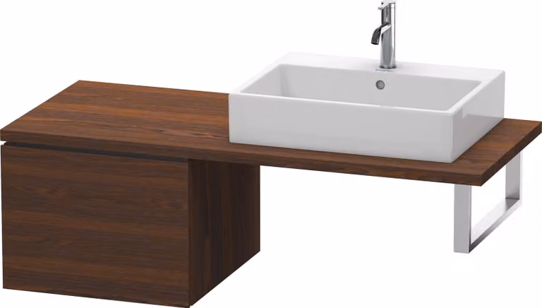 Duravit L-Cube Meuble bas pour console, 1 tiroir, 520x400x547mm, LC583206969, LC583206969