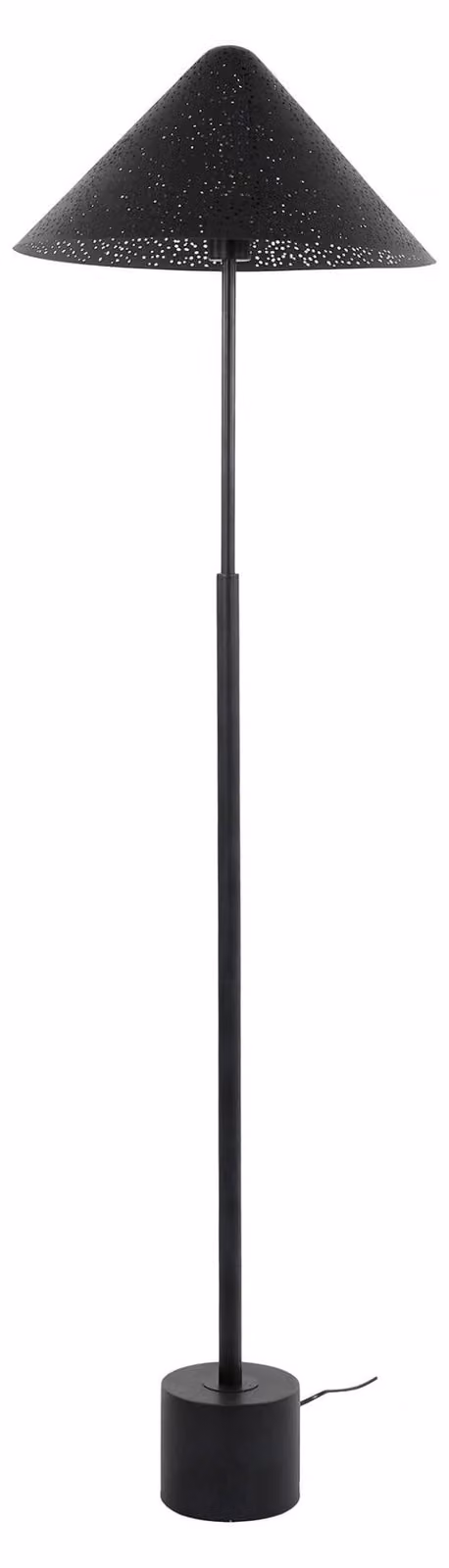 Lampada da terra FURNLUX Kosmos antracite 45 cm / Colore principale: nero / Dimensioni: 45 x 154 x 45 cm