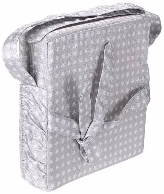 Rialzo per seggiolone, cuscino, grigio
