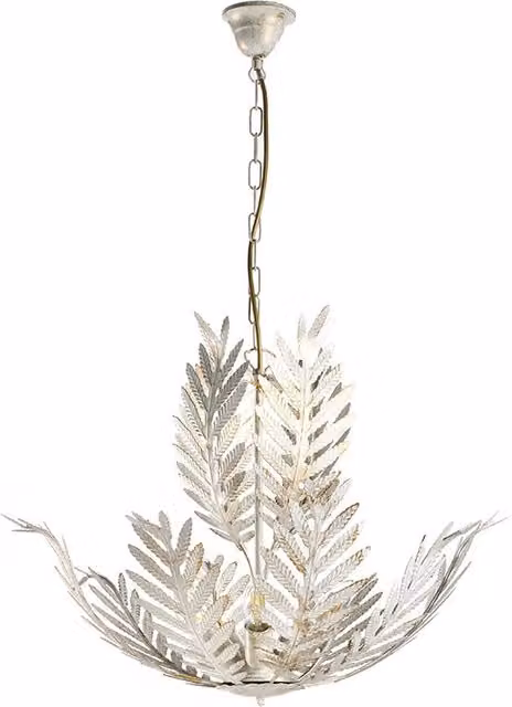 Lampadario Felce Avorio