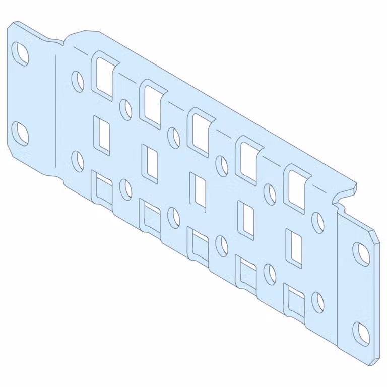 Schneider Electric PrismaSeT-P, profilo di montaggio LVS03584
