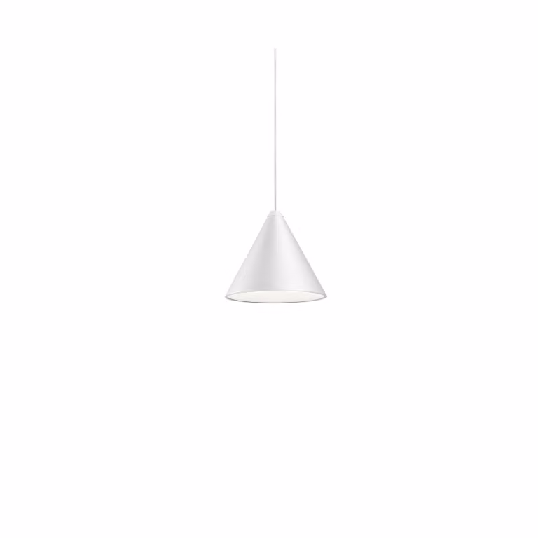 Flos - String Light - Cone head - 22mt cable - Lampada a sospensione - Bianco