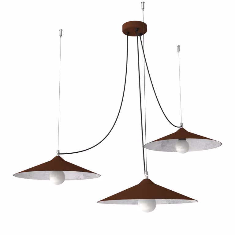 Lampada A Sospensione Colombo X3 Foglie