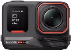 Action Cam Insta360 Ace Pro 2 con Doppia Batteria, Black – 1