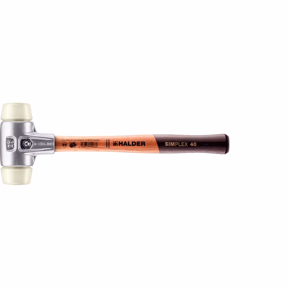 Mazza SIMPLEX a facce morbide, in nylon; con..