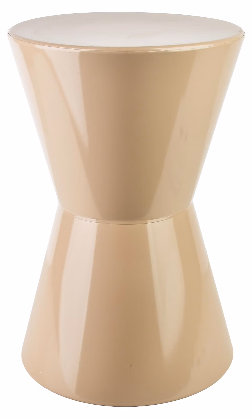 Panca/sgabello ausiliario Roger, 29,5 x 29,5 x 45 cm, color beige