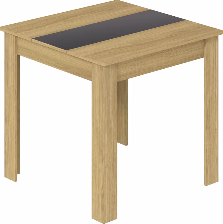 Tavolo da pranzo VCM, tavolo da cucina a base di legno H. 75 x W. 80 x D. 80 cm, tavolo da pranzo compatto per cucina e zona pranzo, tavolo Disalo