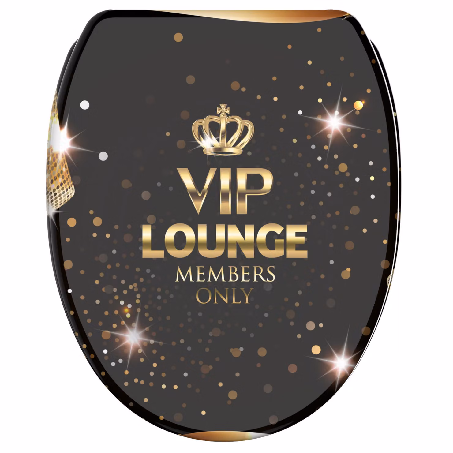 Sedile WC SANILO® con chiusura ammortizzata e chiusura rapida VIP Lounge, coperchio WC direttamente dal produttore, coperchio per WC, sedile WC, coperchio per WC