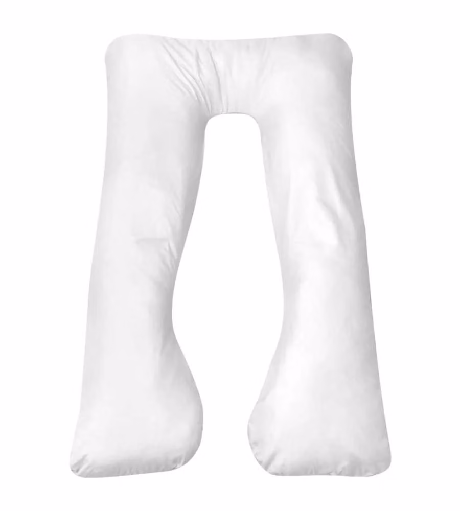 Cuscino di Gravidanza 90x145 cm Bianco
