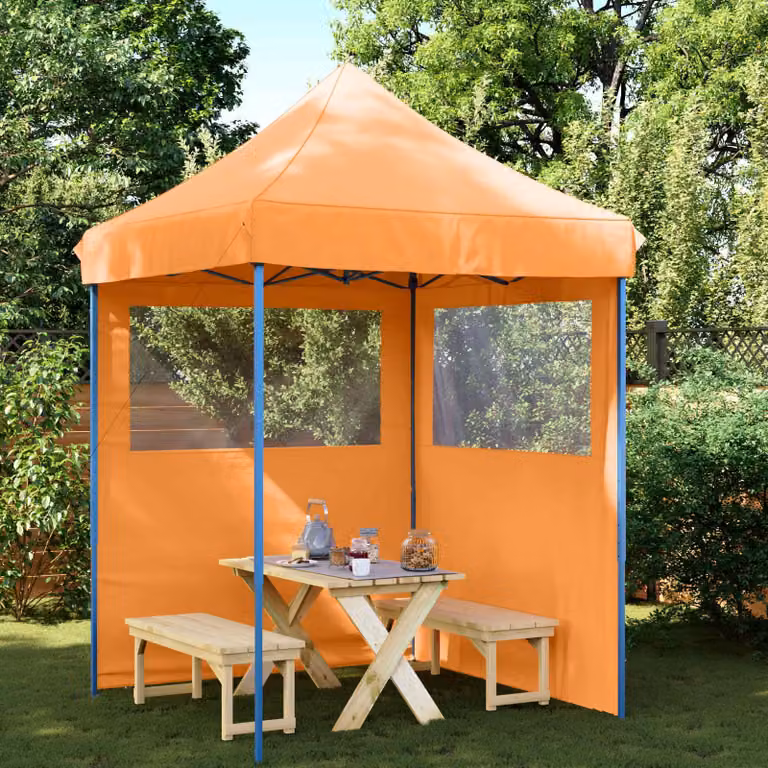Maison Exclusive - Tenda per feste, 200 x 200 x 306 cm, colore arancione, tessuto Oxford