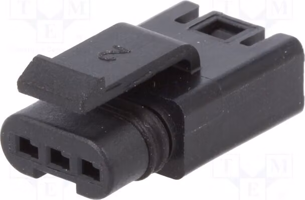 1 connettore FLH, pin: 3, tipo di connessione: filo-filo, femmina, modello FLH-S31-00, connettore