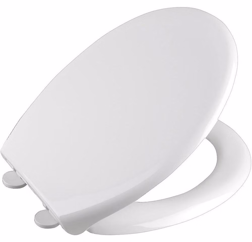 Aqualine Sofia - Sedile WC Soft Close, polipropilene, bianco BS122
