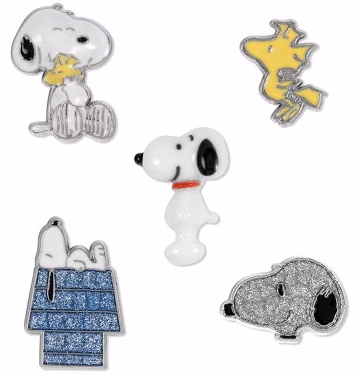 Set di 5 personaggi Peanuts con Snoopy