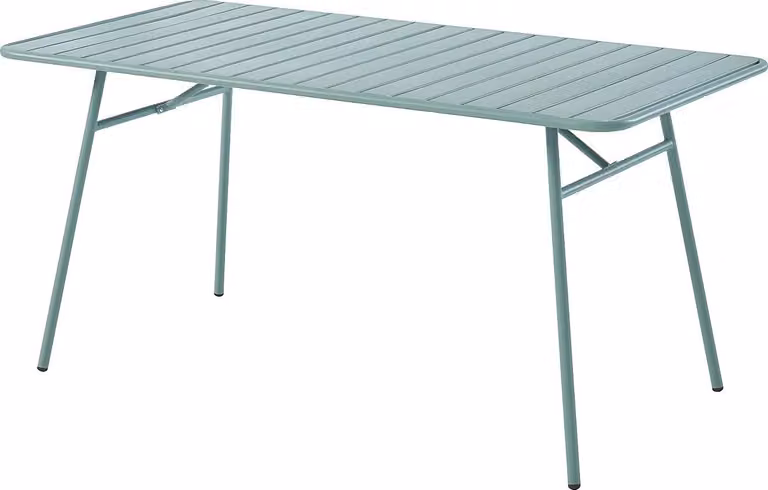 Tavolo da giardino - D. 160 cm - Metallo - Verde mandorla - MIRMANDE di MYLIA