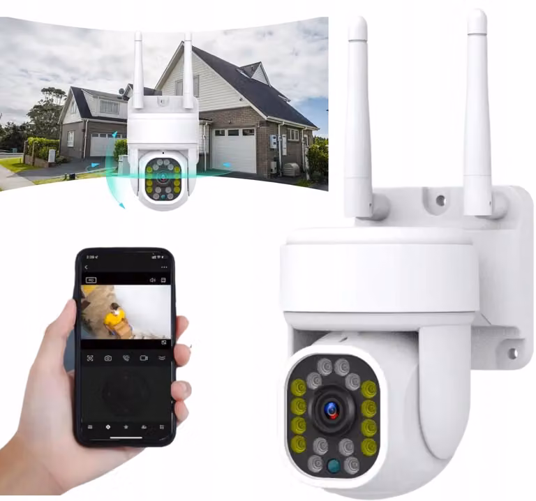 Telecamera IP WiFi orientabile senza fili Smart Home HD EDUP EH-1080P21