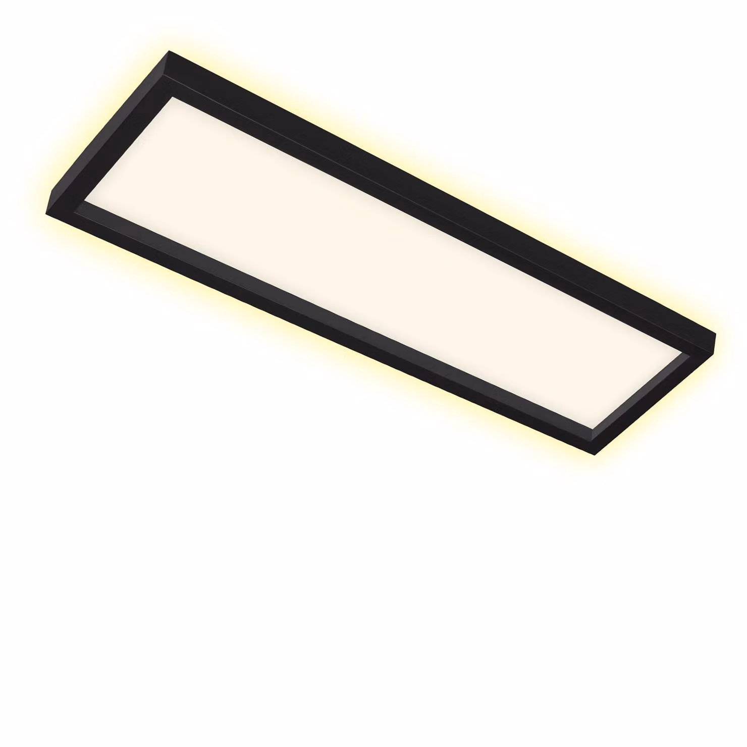 Lampada da soffitto LED Lampada da soffitto Effetto retroilluminazione 22 Watt Nero Briloner