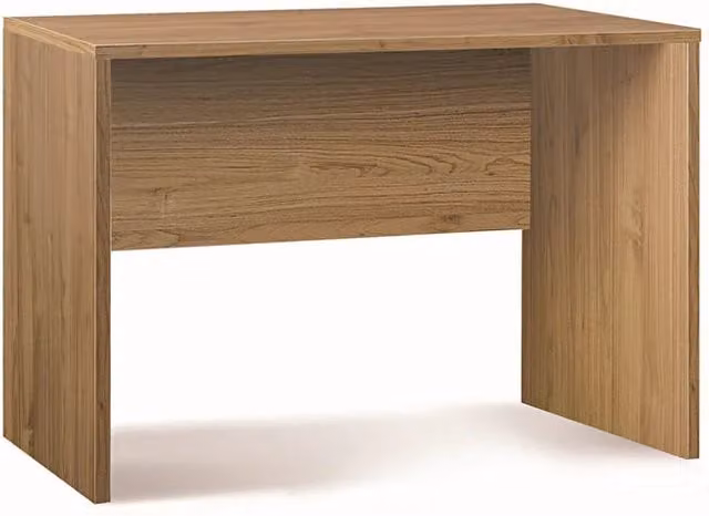 Scrivania moderna SARMOG in legno marrone L: 120 cm, P: 69 cm, H: 76 cm – 1