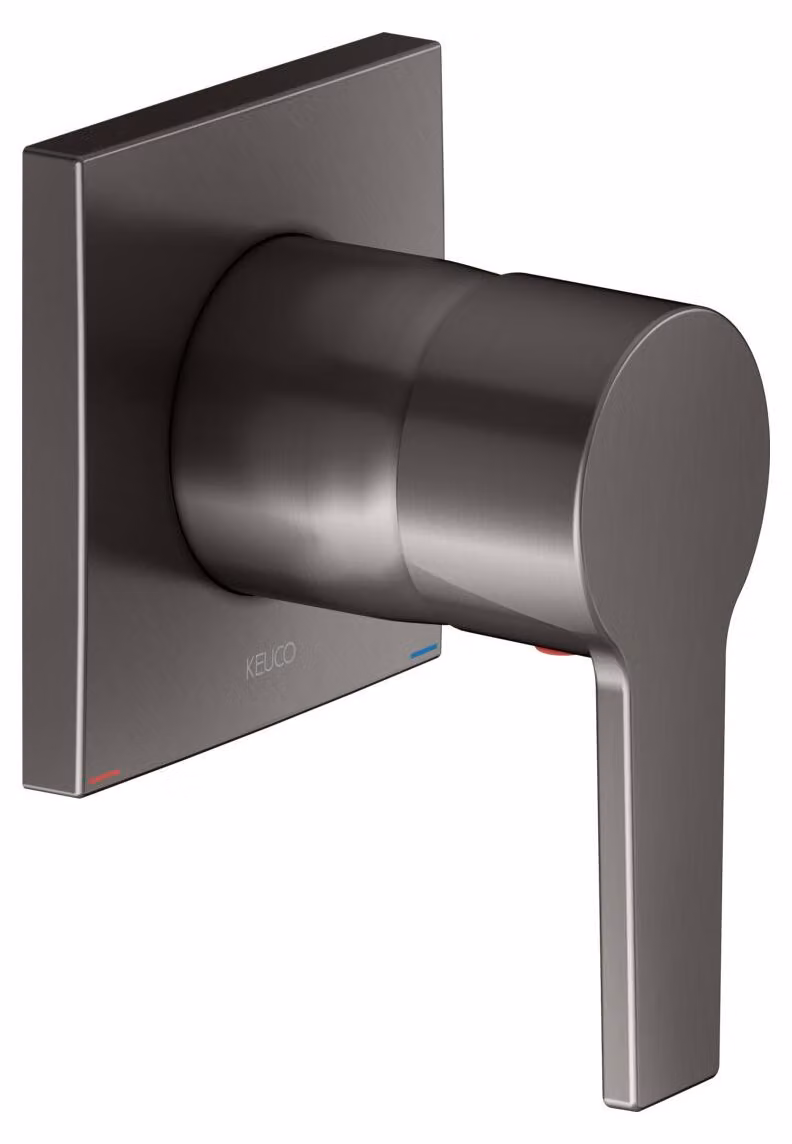 KEUCO EDITION 11 Mitigeur monocommandé encastré, forme rosace carrée, 51151350002, 51151350002