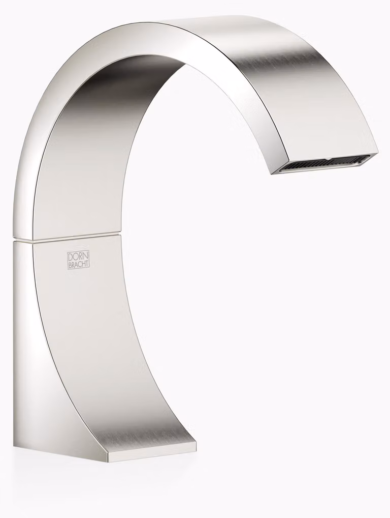 Dornbracht CYO Bec déverseur pour lavabos sans garniture de vidage, saillie 133mm, 13715811-36, 13715811-36