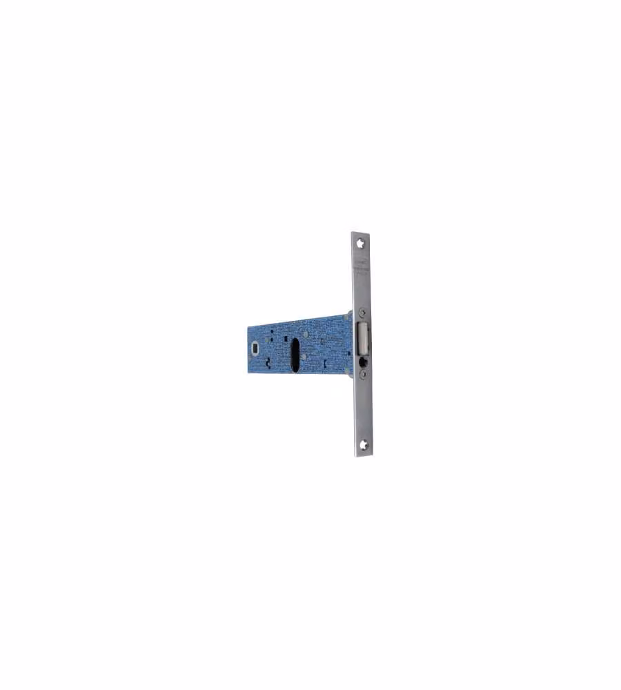 Serratura Per Fascia Frontale Mm.16 Scatola Mm.44 Entrata Mm.80 Omec