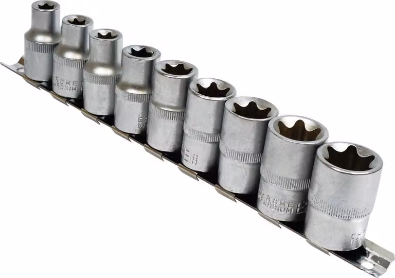 Prese Torx 9cz. 1/2" /silbern