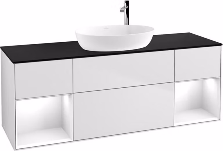V&B mobile Finion 160cm, Pl b m, Rg glo wh. Lac, wh. m Lac