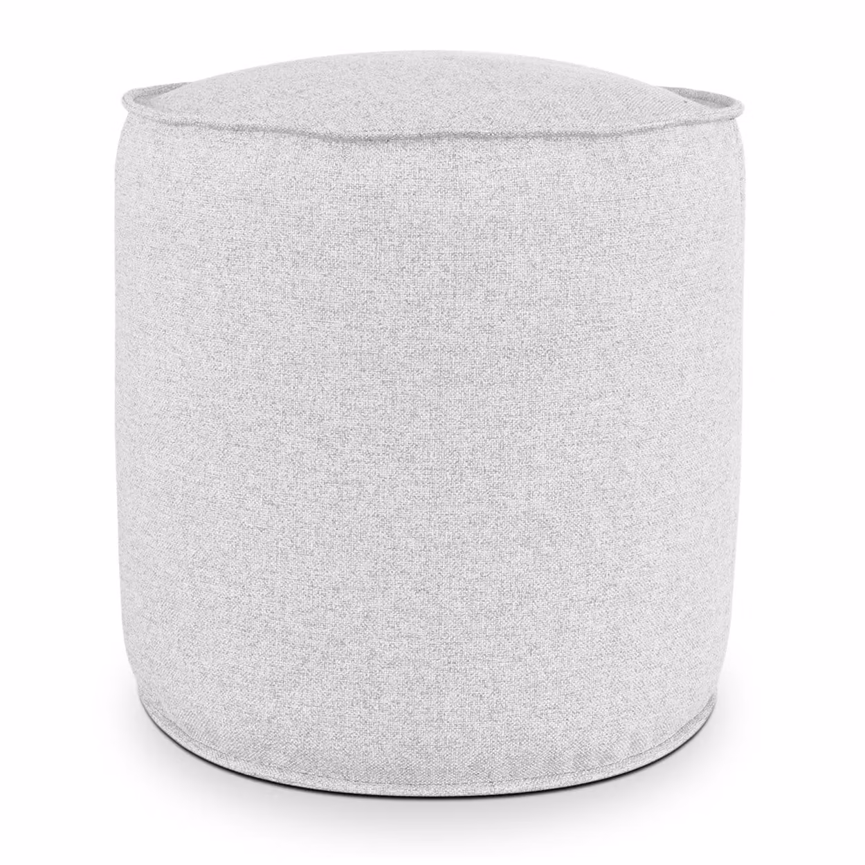 Pouf Rotondo da Interno & Esterno Piuma L Grigio