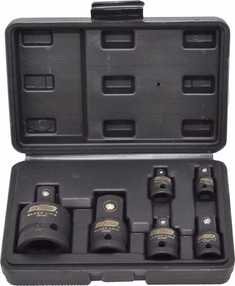 Awtools set riduzione impatto 6pcs crmo linea nera