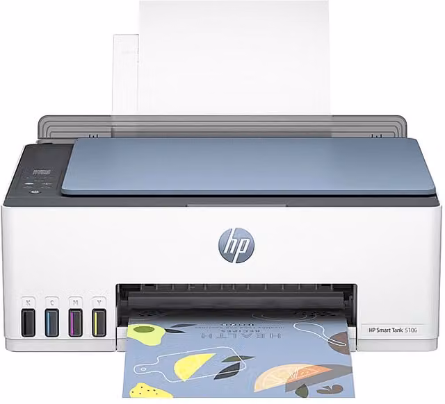 Stampante Inkjet Multifunzione HP Smart Tank 5105 3 in 1, Colore, WiFi, Bluetooth, USB, Bianca – 2