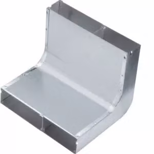 Hager UKK240482, zinco, acciaio, conforme a EN50085-2-2, 240 mm, 200 mm, 48 mm