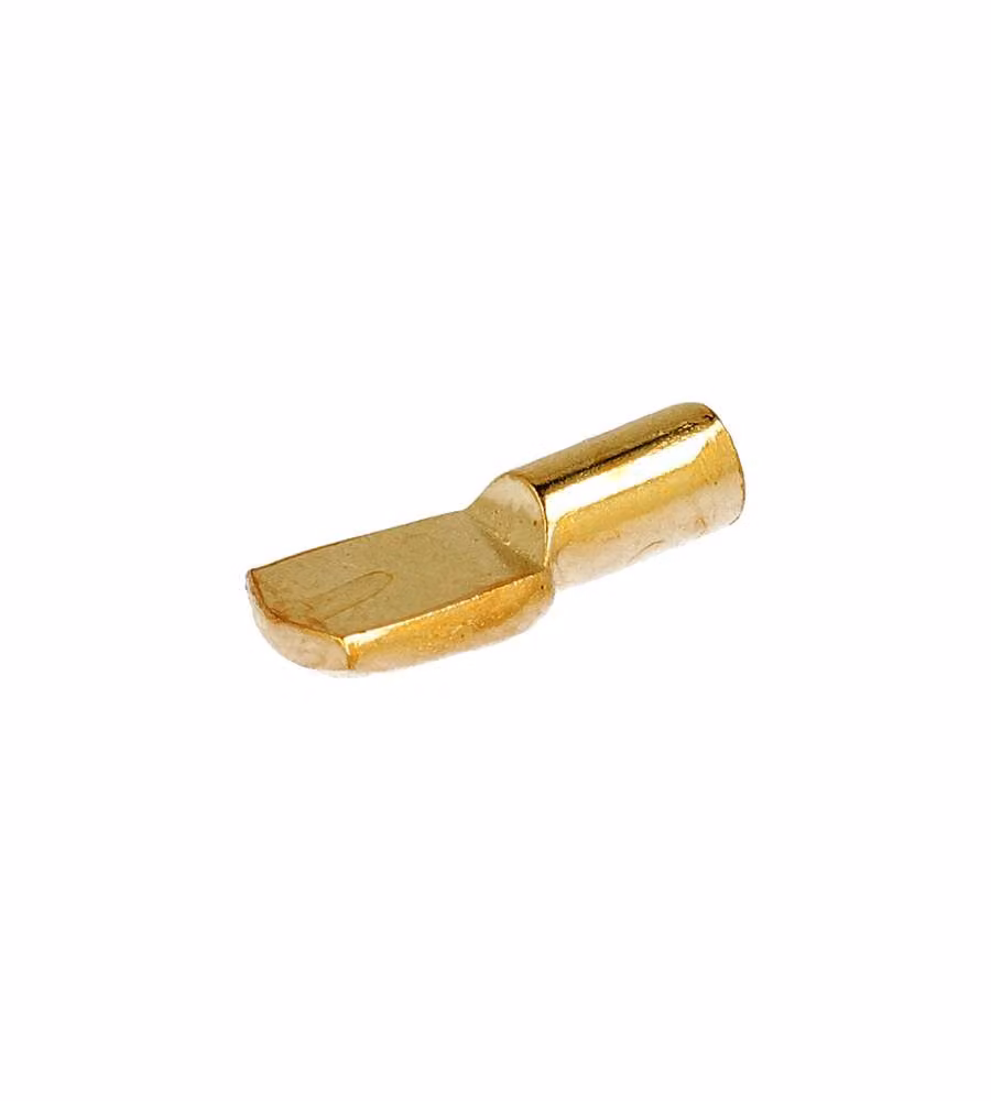 Reggipiani a paletta in ferro ottonato diam 5 mm 16 pz