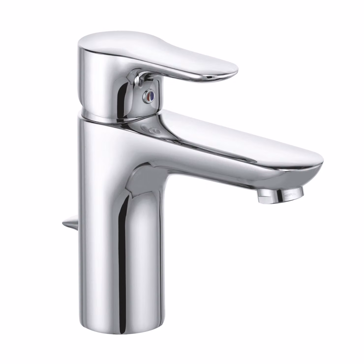 Miscelatore monocomando Kludi Objekta WT XL con set di scarico, cromato, 1 pz.