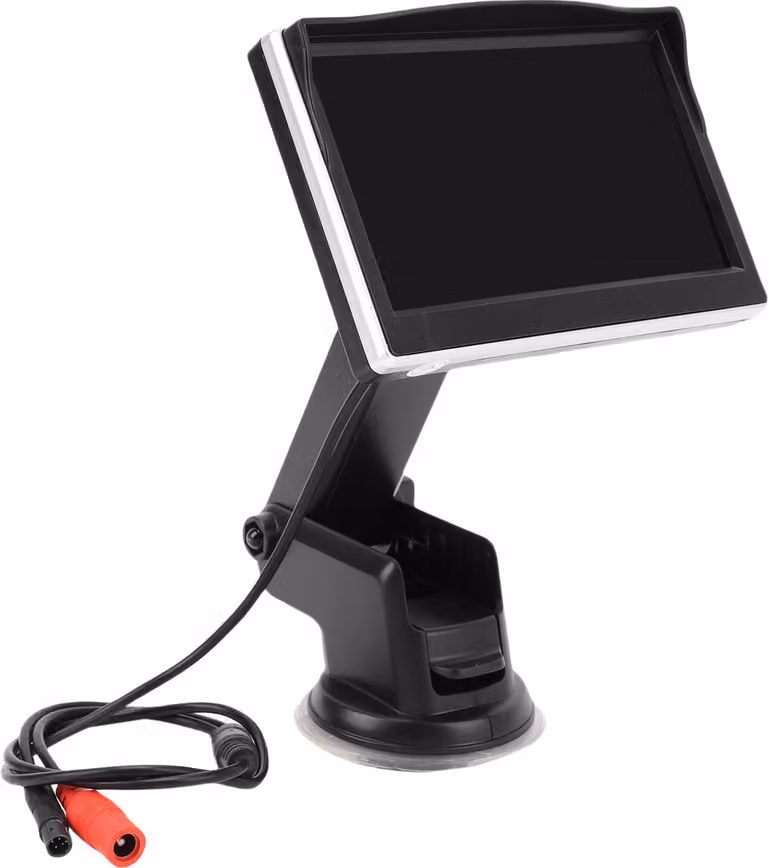 videocamera per auto 1080P, monitor da 5 pollici con funzione di visione notturna e ampio angolo di visione di 150°, specchietto retrovisore girevole a 360° per neonati, bambini, bambini piccoli