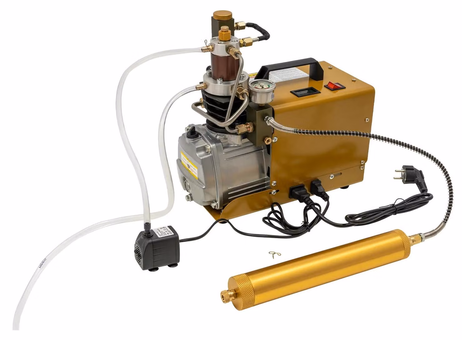 Compressore d'aria ad alta pressione - Pompa d'aria - Compressore - Pompa elettrica - Compressore pneumatico - Motore da 1,8 kW