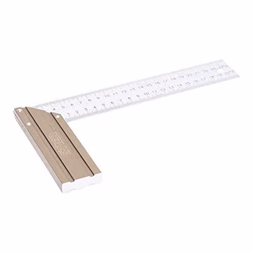 Angolo di arresto STIER, angolo per carpenteria, alluminio, 90° / 45°, 250 mm