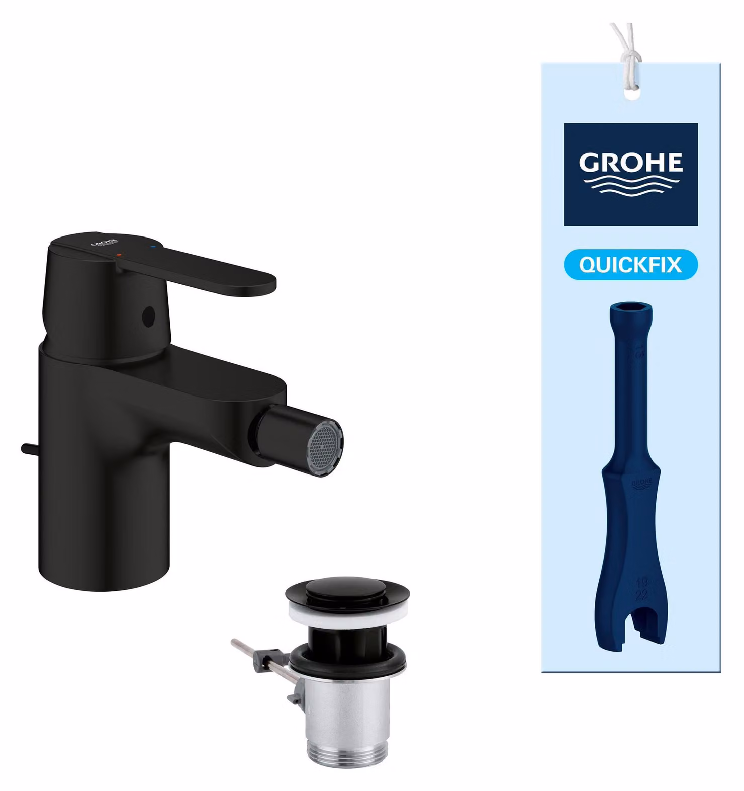 GROHE Get: Miscelatore monocomando per bidet