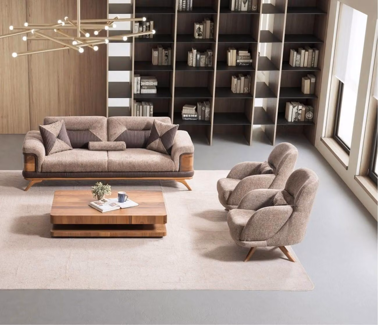 Wohnzimmer Set (Sofagarnitur 3+1+1) – Für maximalen Komfort und Stil.