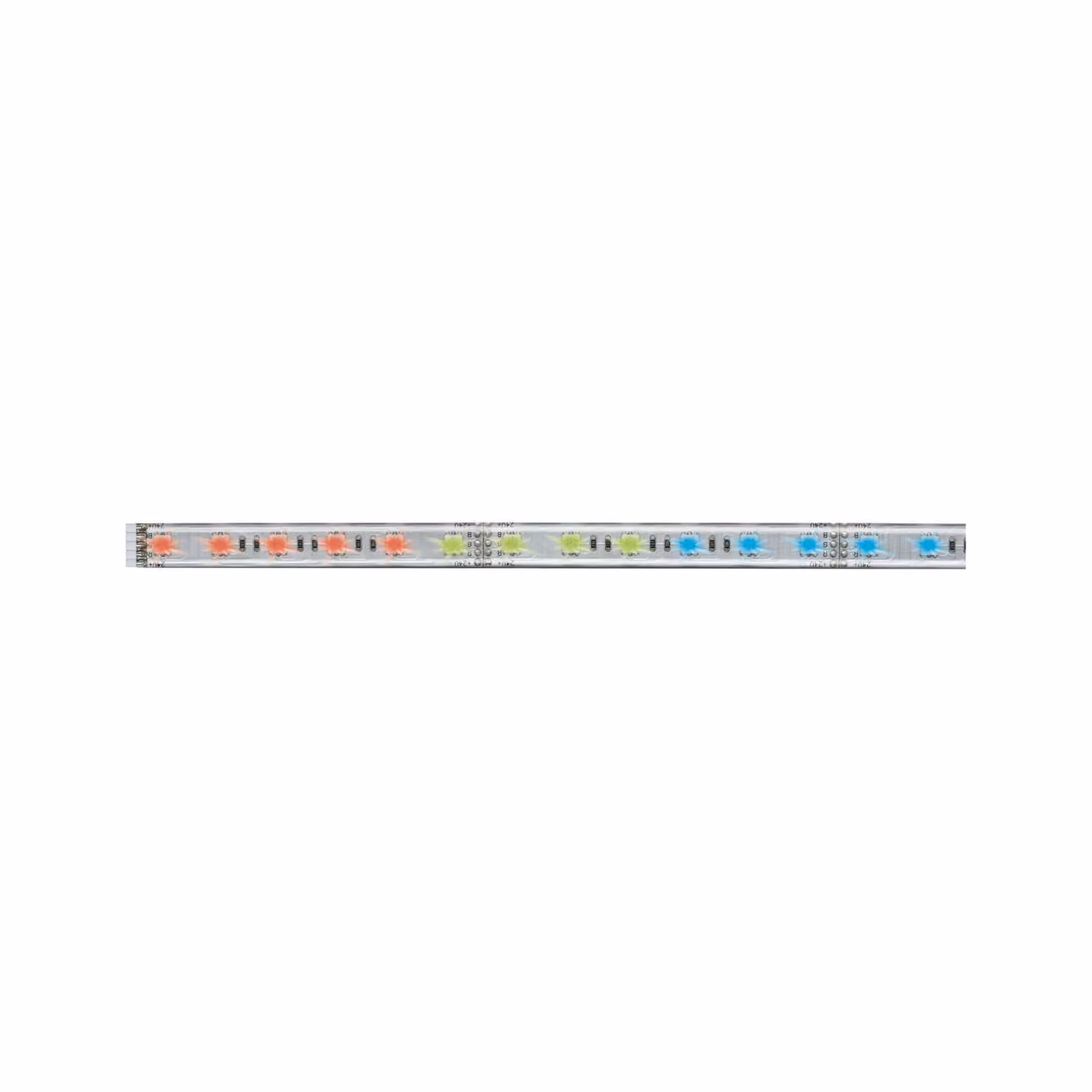 Paulmann Function MaxLED, striscia LED RGB, 1 metro, 13,5W, 24V, colore argento, materiale: plastica