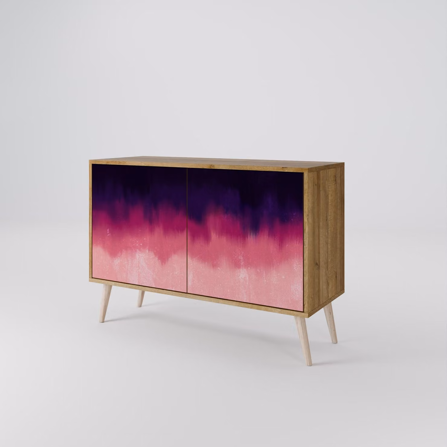 Cassettiera Spacerebels a 2 ante - credenza cassettiera - credenza alta - mobile guardaroba - soggiorno camera da letto - 57,5×111×42 (HxLxP)