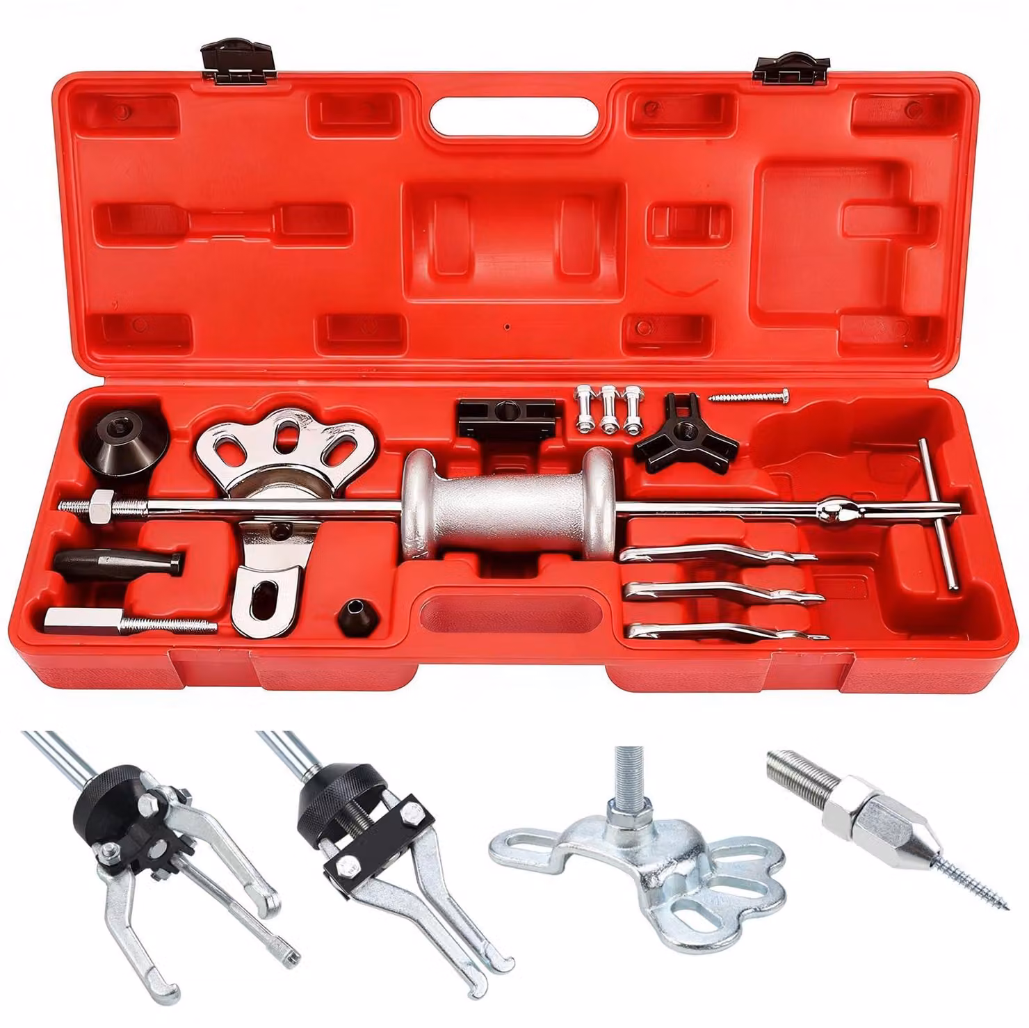Omgoods - Set di estrattori per riparazioni della carrozzeria, con 8 punte