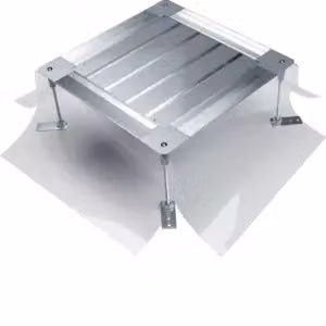 Hager UDH3215265, zinco, conforme alla norma EN50085-2-2
