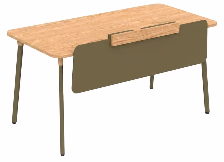 Scrivania di alta qualità, moderna, per ufficio, con spazio per il computer, dal design elegante