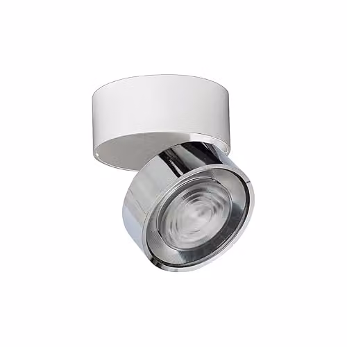 Lampada da soffitto Hole LED 7W 3000K CRI90 38° IP20 Cromo - Gruppo Rossini | Illuminazione da parete o da soffitto orientabile design