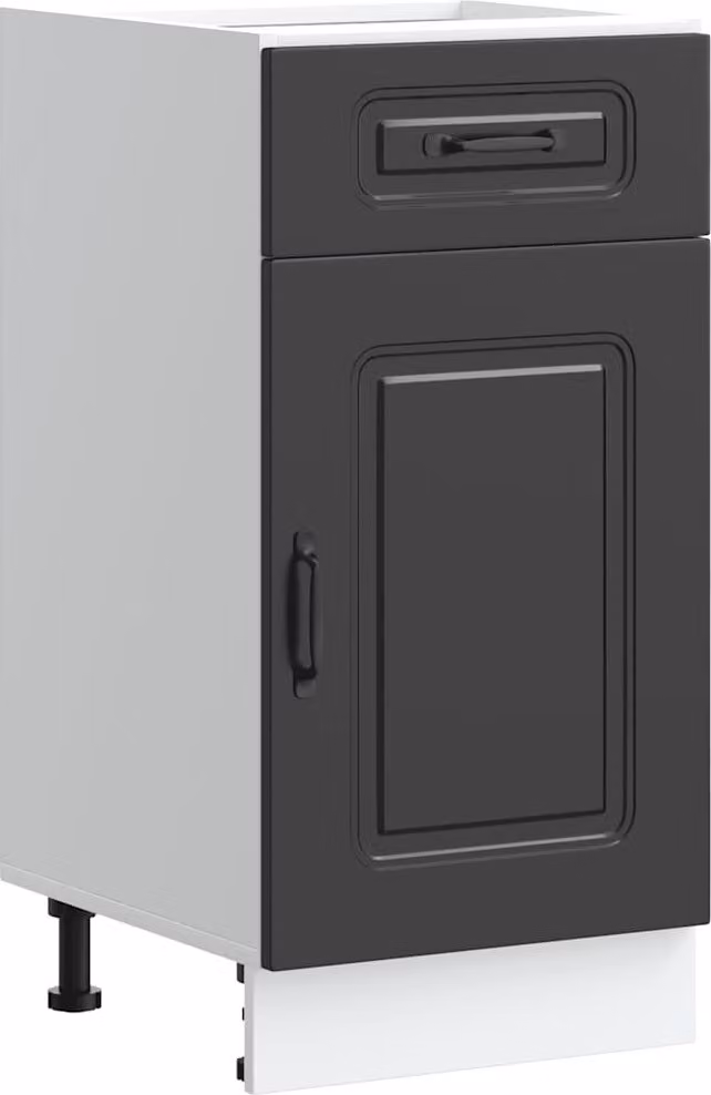 Base da Cucina Kalmar Nero in Legno Multistrato