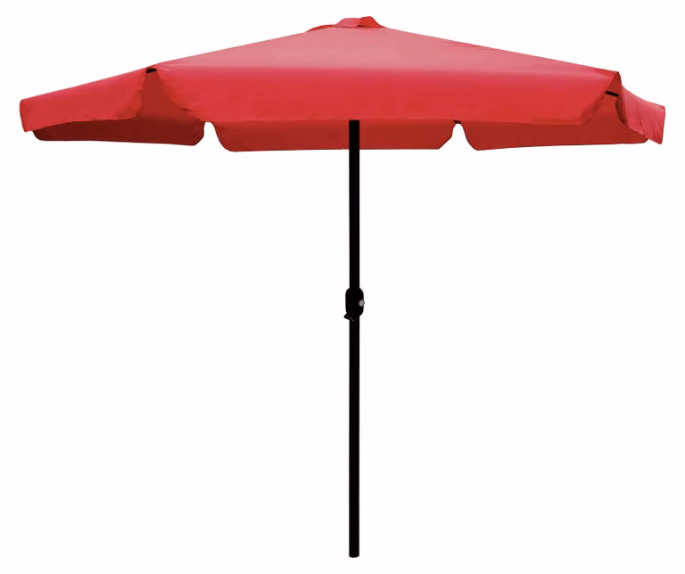 Linder Exclusiv Ombrellone da giardino 300 cm Rosso scuro