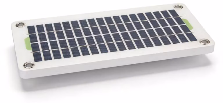 Modulo solare portatile da 12V e 30W, impermeabile, con porta USB, policristallino