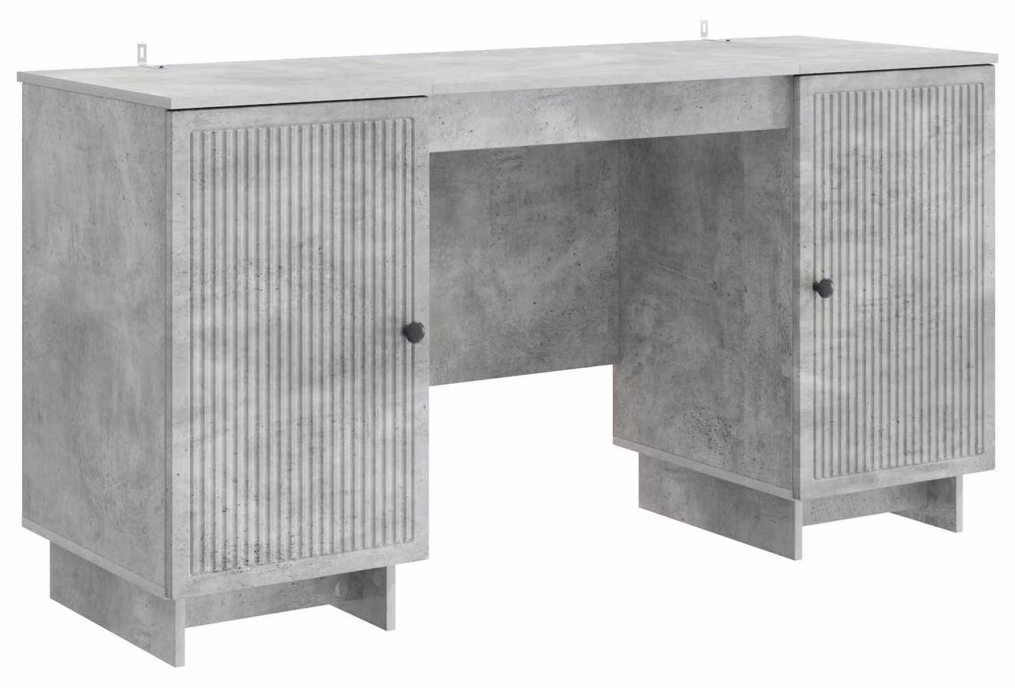 Scrivania Grigio Cemento Legno ingegnerizzato