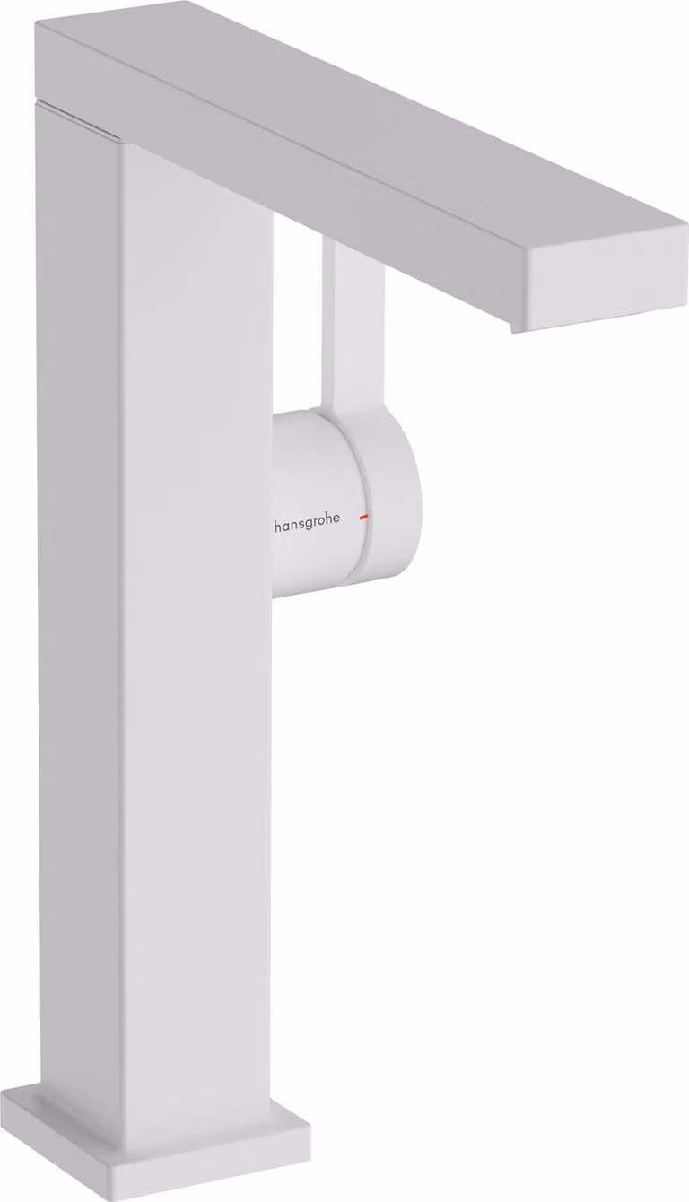 Mitigeur monocommande de lavabo hansgrohe Tecturis E Fine 210, pivotant, portée 157 mm, avec vidage PUSH, CoolStart, 73063700, 73063700